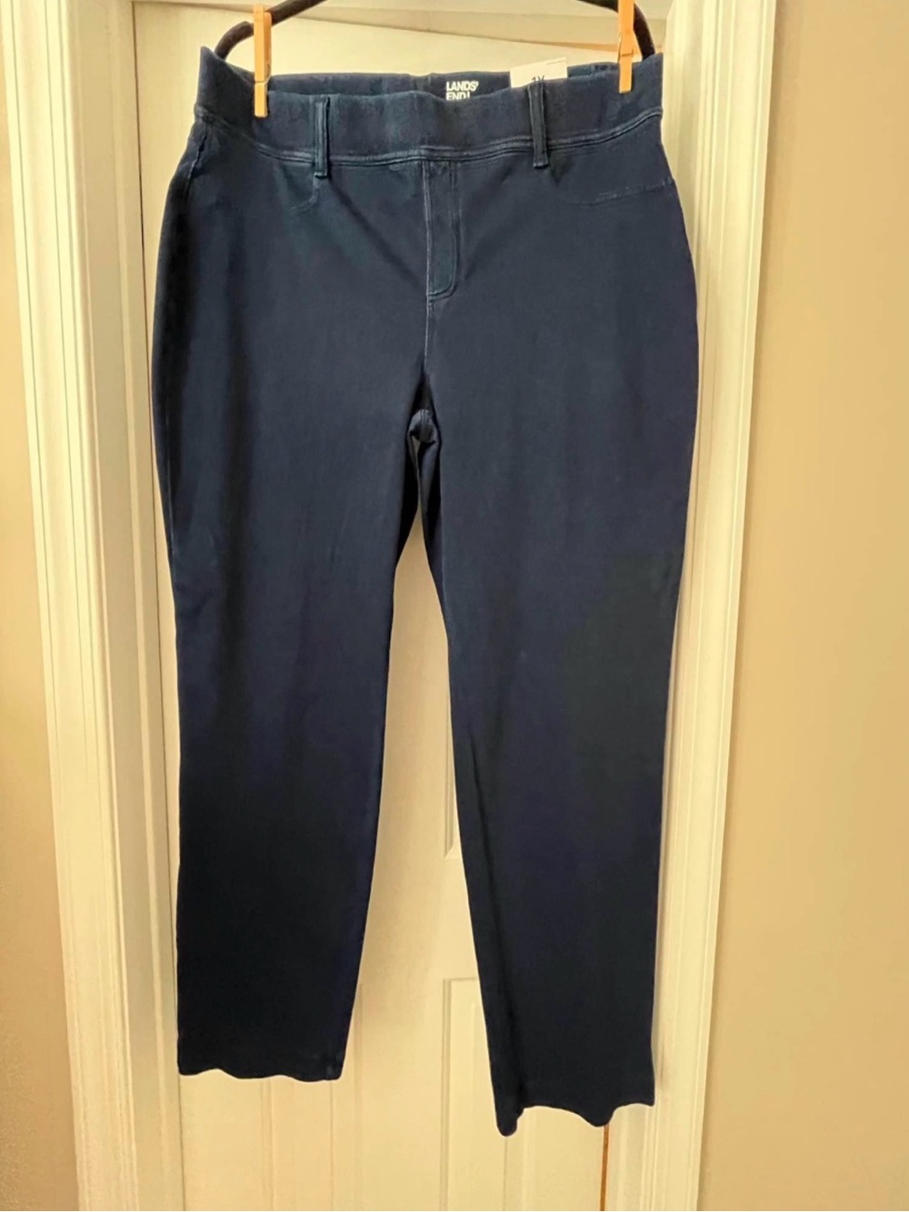 Lands' End Navy Blue Women's Jeggings